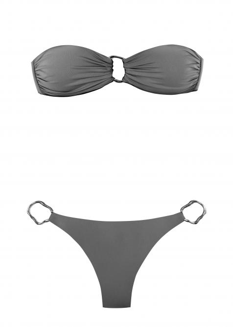 Bikini Bandeau Acciaio