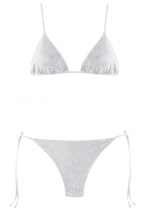 The Original Crystal Bikini ®  Bianco