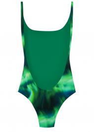 Aurora boreale verde 