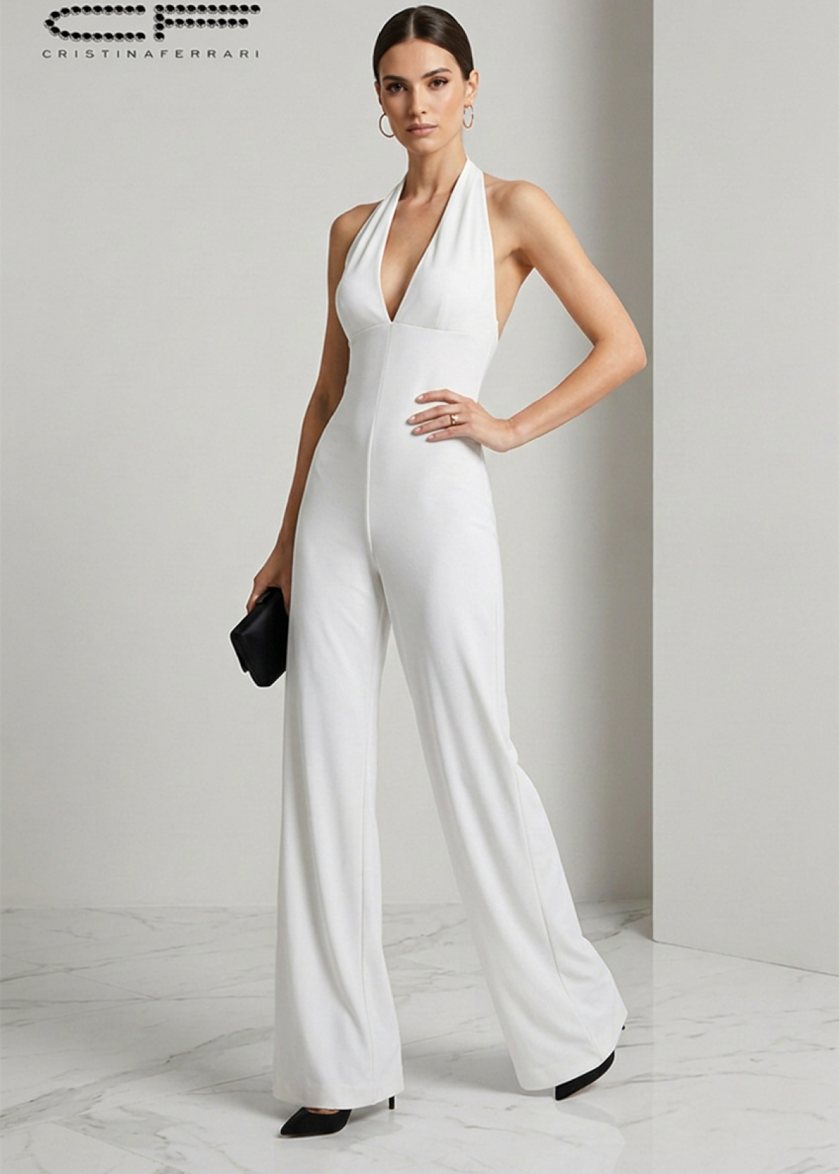 Cristina Jumpsuit Bianco