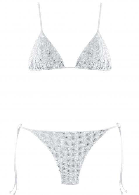 The Original Crystal Bikini Bianco
