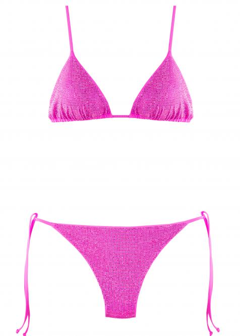 The Original Crystal Bikini Fucsia
