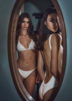 The Original Crystal Bikini Bianco